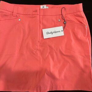 Daily Sports Skorts, Size 12, 18 inches